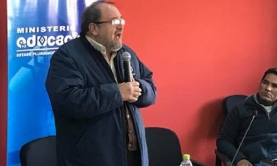 Roberto Aguilar, Ministro de Educación/Foto. RRSS