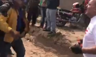 El acto estaba a la cabeza de Álvaro García Linera/Foto. Captura de Pantalla