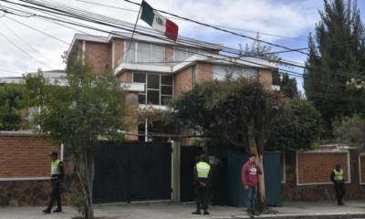 La embajada de México en la ciudad de La Paz. | APG