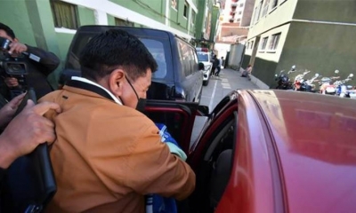 El gobernador de Potosí, Jhonny Mamani
