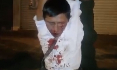 Sergio Armando Ticona, es el cabo acusado de matar al taxista/Foto.  Kandire