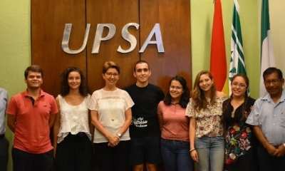 Seis estudiantes extranjeros se integran a la UPSA/Foto. Extend