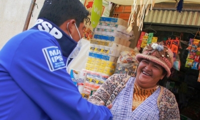  (MAS) de La Paz y El Alto aprovecharon este fin de semana para difundir el programa de gobierno