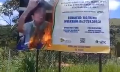 Los productores iniciaron un bloqueo desde hoy/Foto. Captura de pantalla
