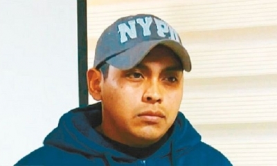 El subteniente Cristian Casanova fue presentado ayer en La Paz. Foto: El Deber
