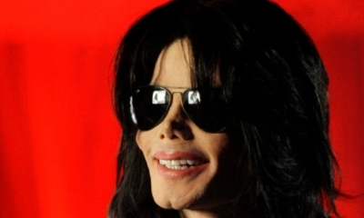 Michael Jackson durante una rueda de prensa en Londres/Foto. RRSS