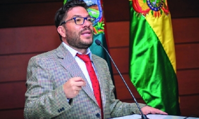 Rafael Loayza, jefe de la carrera de Comunicación Social de la Universidad Católica Boliviana