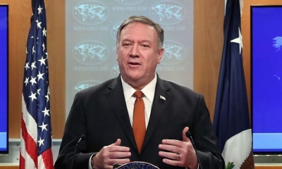 El secretario de Estado de Estados Unidos, Mike Pompeo
