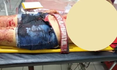 El extranjero se encuentra en la carceleta de Montero/Foto. RRSS