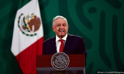 Andrés Manuel López Obrador, presidente de México.