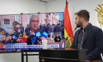 El ministro de Gobierno, Eduardo Del Castillo. Foto: Ministerio de Gobierno