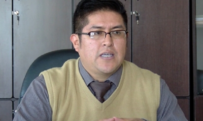 Jaime Durán, viceministro de Presupuesto del Ministerio de Finanzas/Foto. BTV 
