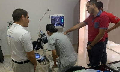 Quantum Bolivia y el estratega creativo Amples Regiani de la Fundación Viva
