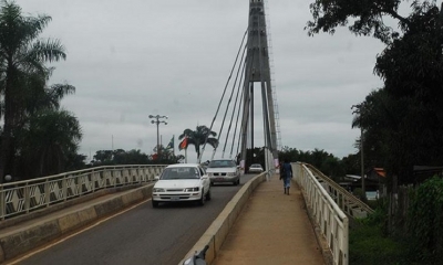 Frontera entre Brasil y Bolivia, en Cobija.