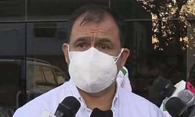 Wilfredo Anzoátegui, presidente del Colegio Médico de Santa Cruz