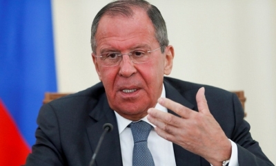 El canciller ruso, Serguéi Lavrov.