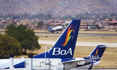 Aviones en el aeropuerto de Cochabamba. | Foto archivo | Carlos López