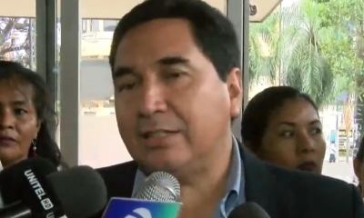 Germaín Cabellero, alcalde de San José de Chiquitos/Foto. Captura de pantalla 