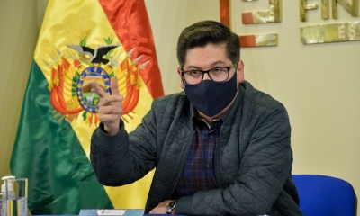 El Ministro de Economía y Finanzas Públicas, Marcelo Montenegro.