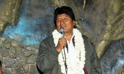 El presidente Evo Morales