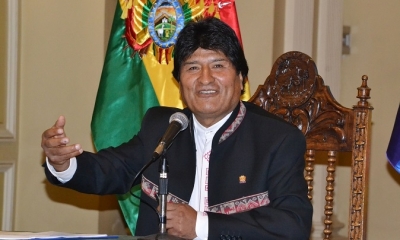 El presidente Evo Morales