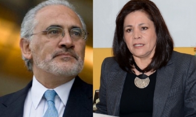 Carlos Mesa y Amanda Dávila/Foto. Kandire