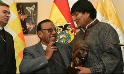 El Cardenal se reunió con el Presidente a fines de mayo. Foto: ABI