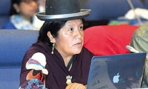 La vocal María Eugenia Choque, nueva presidenta del TSE