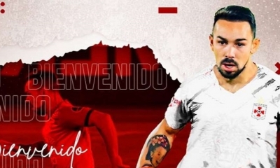 Imagen de Damián Lizio con la que Real Santa Cruz le da la Bienvenida.