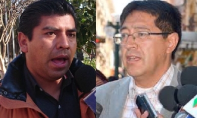 Norman Lazarte y Gonzalo Barrientos/Foto. Kandire.bo