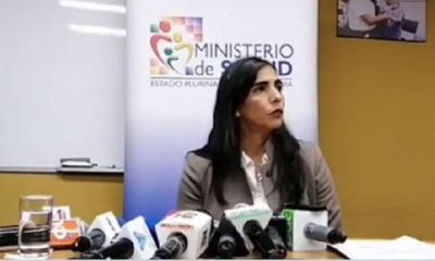Gabriela Montaño, ministra de Salud/Foto. RRSS