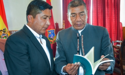 Ex-canciller del Estado Plurinacional de Bolivia, Fernando Huanacuni.