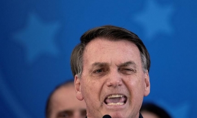 El presidente de Brasil, Jair Bolsonaro
