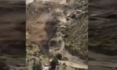 El peligro continúa en la zona/Foto. Captura de pantalla 