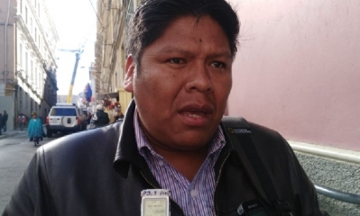 Henry Nina, dirigente de los interculturales/Foto: RRSS