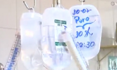 Las víctimas se encuentran internadas en el hospital/Foto. Captura de pantalla