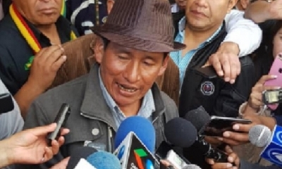Tito Flores, dirigente de Cofecay/Foto. RRSS