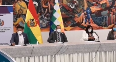 Autoridades de Salud/Foto. Captura de pantalla