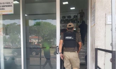 El allanamiento fue dirigido por la fiscal Mariela Toledo 
