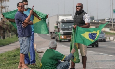 Protestas de camioneros en Brasil. | EFE