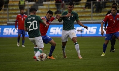Partido Chile vs. Bolivia Foto: APG.