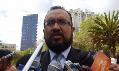 Milton Claros, ministro de Obras Públicas. Foto: ANF