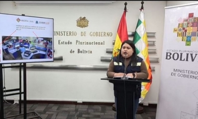 directora general de Migración, Katherine Calderón