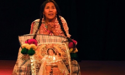 Uno de los papeles que recurrentemente ha interpretado Andia es el de mujer de pollera