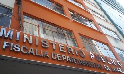 Fachada del edificio de la Fiscalía de La Paz. | Fiscalía