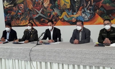 Conferencia conjunta para anunciar la conformación del Comando de Incidencias contra Covid-19 | Periódico Bolivia