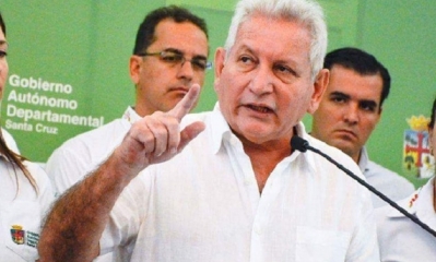 Gobernador de Santa Cruz, Rubén Costas. Foto: Prensa (WhatsApp)