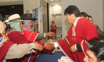 Presidente Evo Morales. Foto: ABI
