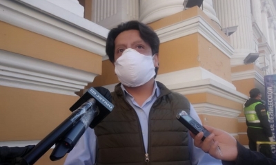 El diputado Hugo Sandoval