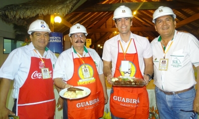 Darwin Peña, Juan Carlos Hurtado, Norberto Liva y Alberto Bejarano/Foto. Kreab